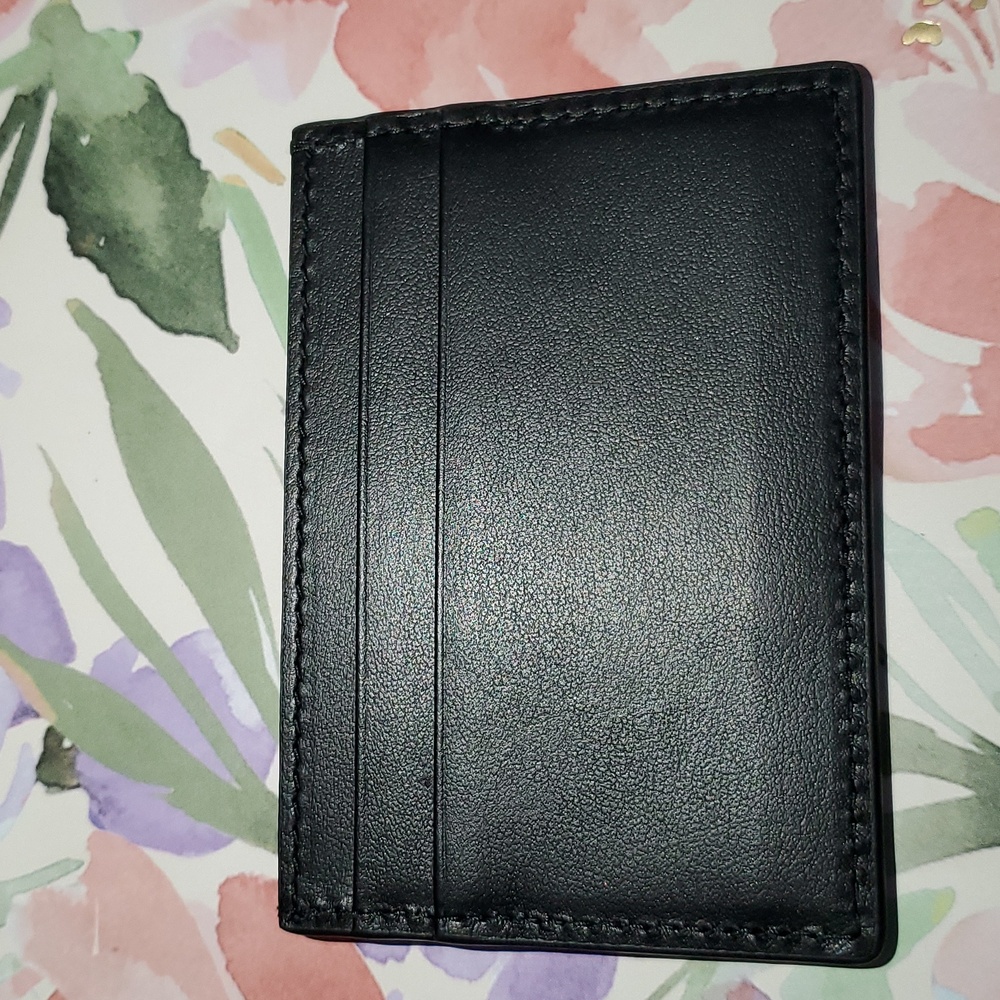 Gucci Black Card Holder EUC - Picture 6 of 12
